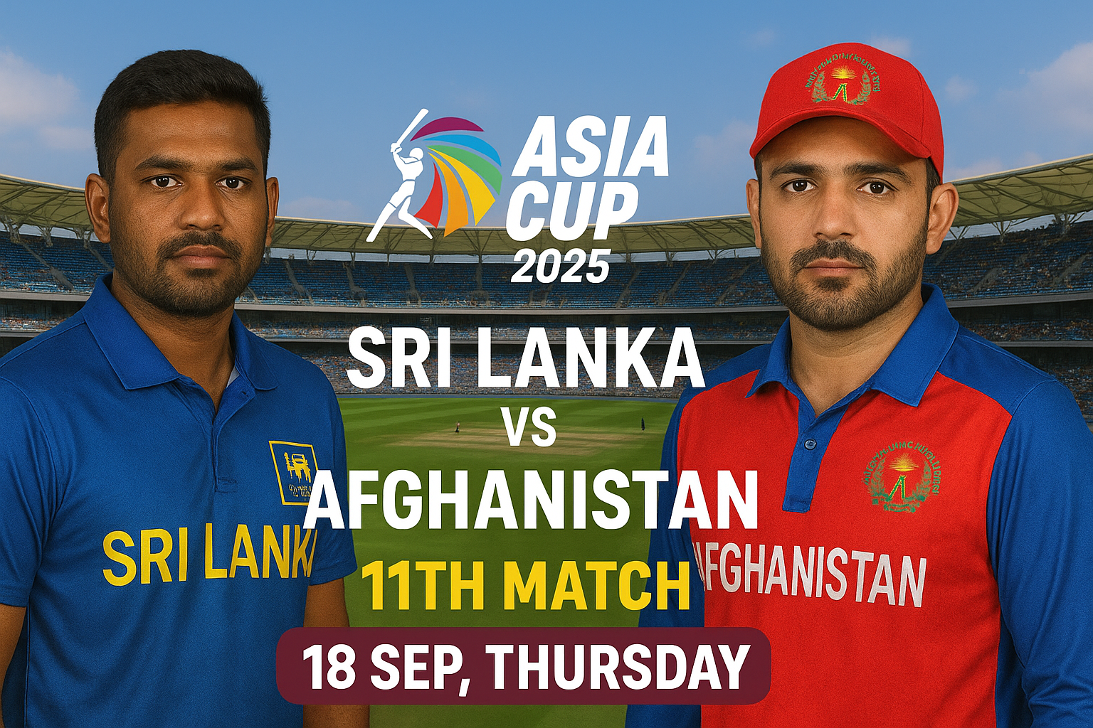 Sri Lanka vs Afghanistan