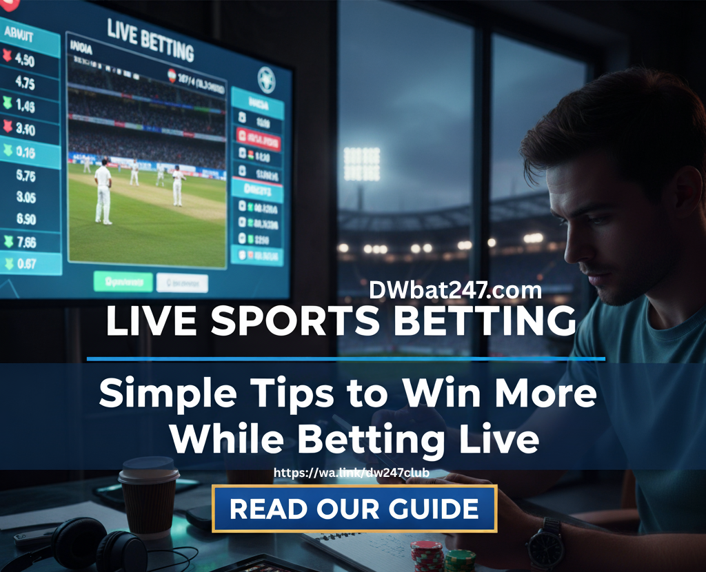 Live Sports Betting | Simple Tips to Win More While Betting Live